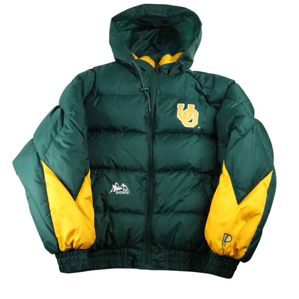 Vintage Pro Player University of Oregon Goose Down Puffer Coat